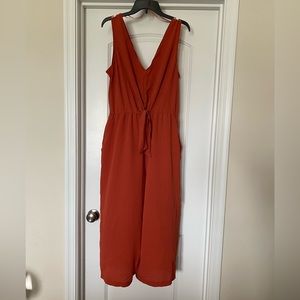 Rustic Orange Jumpsuit